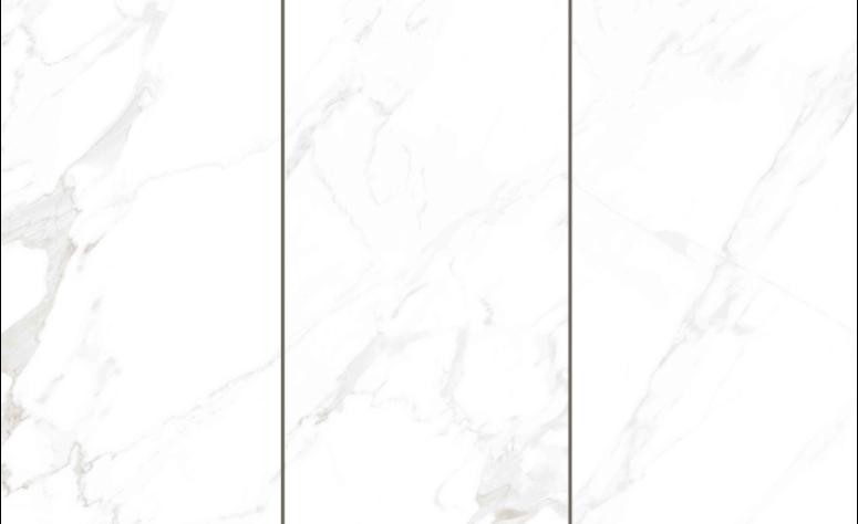 カラーラの白い色の光沢のある浴室の壁のセラミック タイル30x60のサイズ/大理石の一見の床タイル